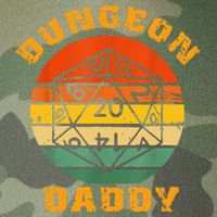 Retro Dungeon Daddy For Father Fathers Day Legacy Tie Dye Trucker Hat