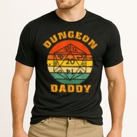 Retro Dungeon Daddy For Father Fathers Day Performance Shirt