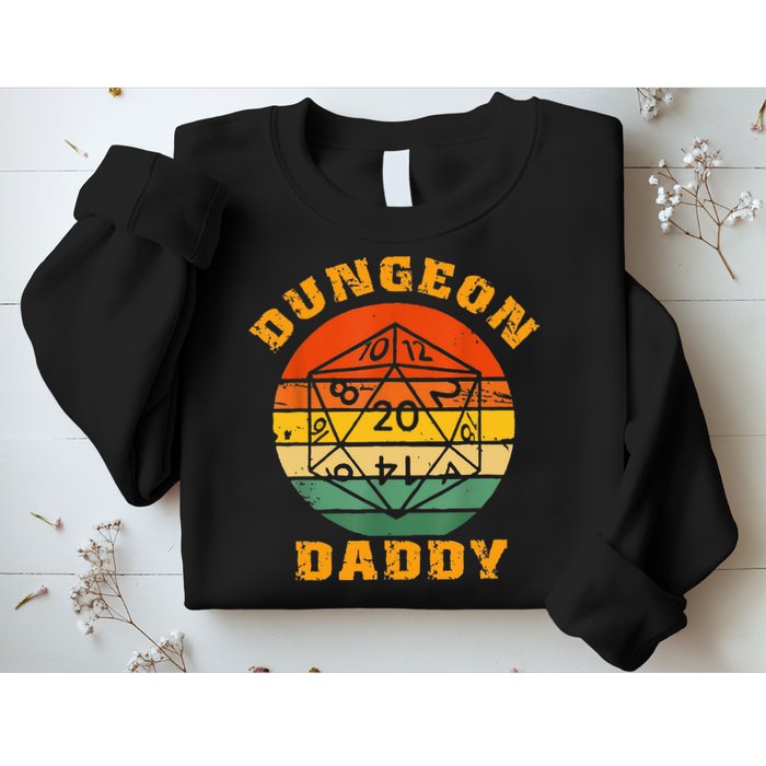 Retro Dungeon Daddy For Father Fathers Day Sweatshirt