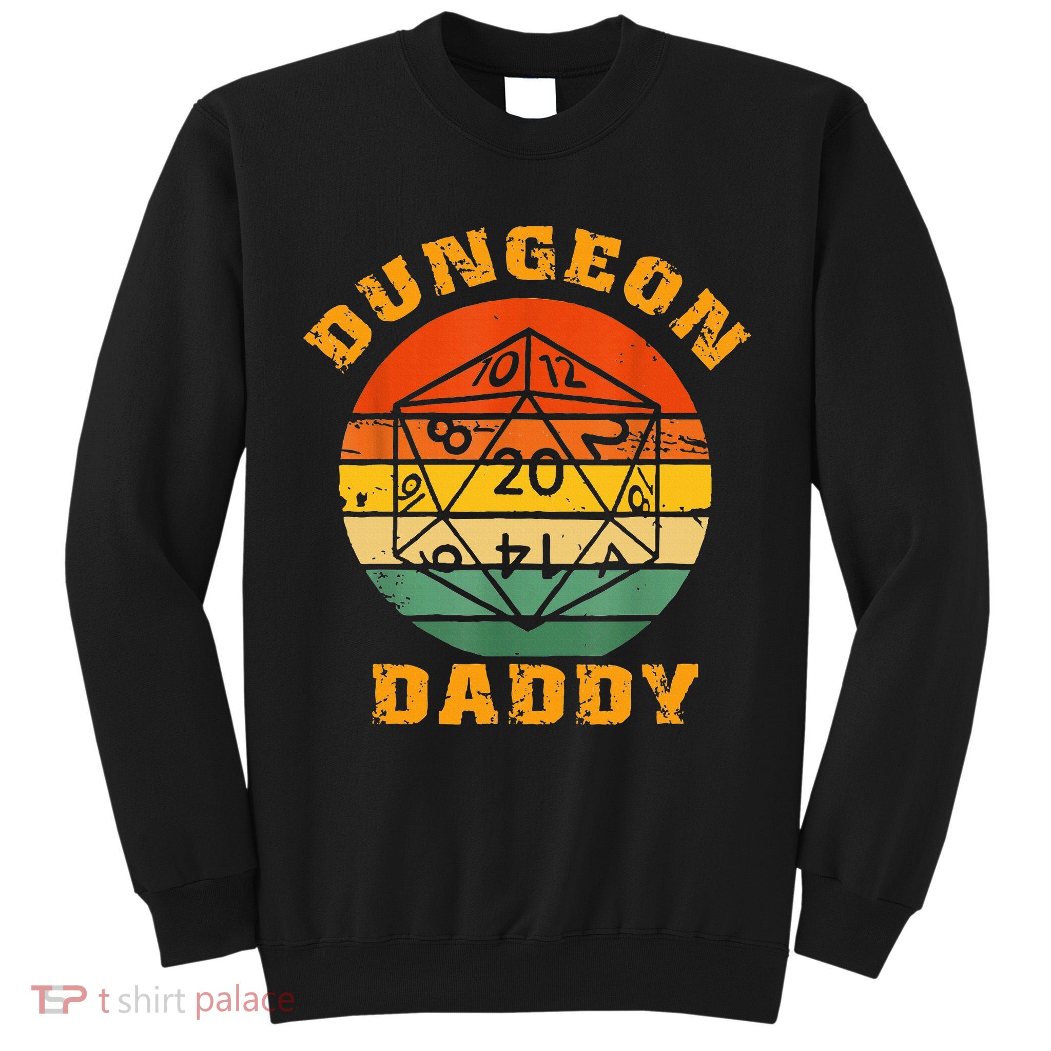 Retro Dungeon Daddy For Father Fathers Day Tall Sweatshirt
