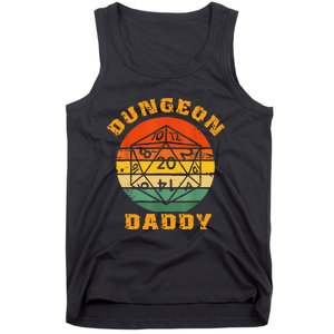 Retro Dungeon Daddy For Father Fathers Day Tank Top