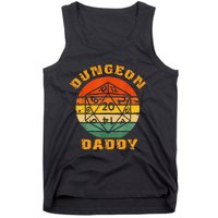 Retro Dungeon Daddy For Father Fathers Day Tank Top