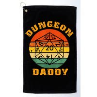 Retro Dungeon Daddy For Father Fathers Day Golf Towel