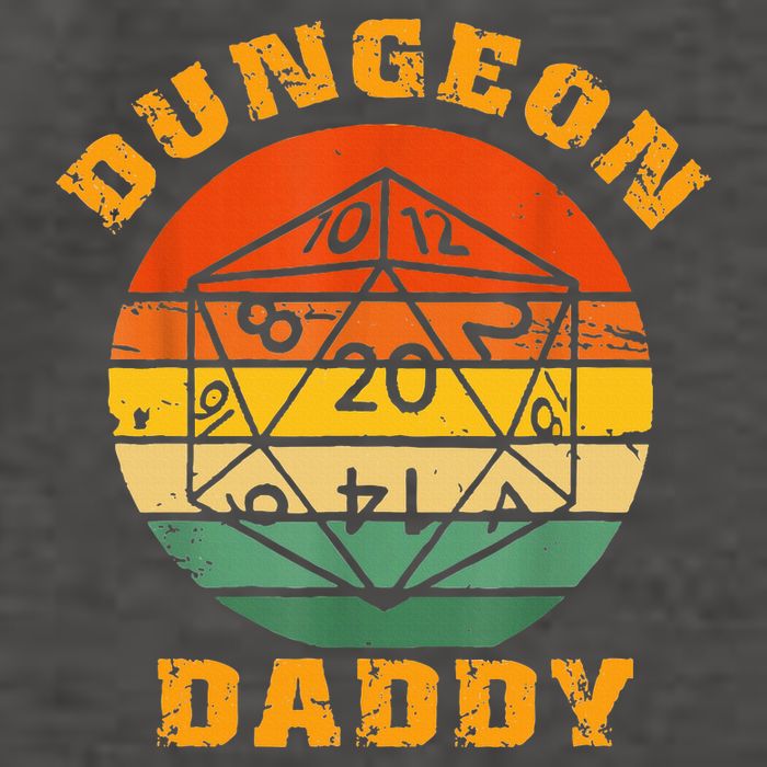 Retro Dungeon Daddy For Father Fathers Day Vector Backpack