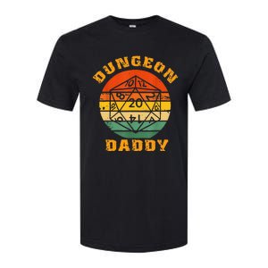 Retro Dungeon Daddy For Father Fathers Day Softstyle CVC T-Shirt