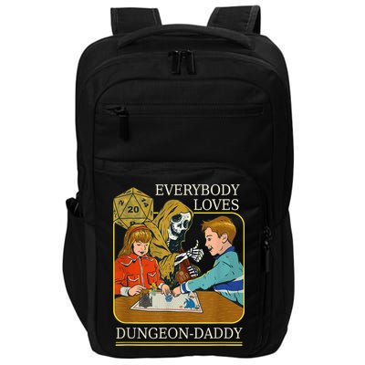 RPG D20 Dice Dungeon-Daddy Fantasy Pen and Paper Boardgame Impact Tech Backpack
