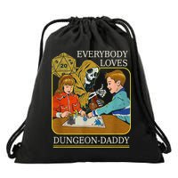 RPG D20 Dice Dungeon-Daddy Fantasy Pen and Paper Boardgame Drawstring Bag