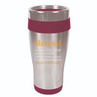 Retired Definition Dad Funny Retirement Party 16oz Travel Tumbler