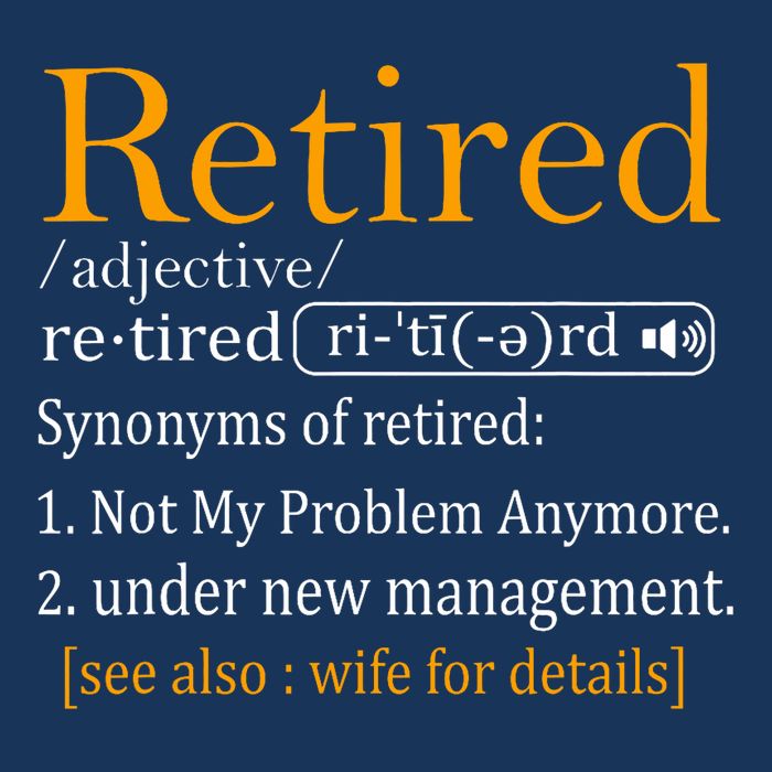 Retired Definition Dad Funny Retirement Party Infant Baby Jersey Bodysuit