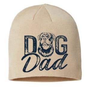 Rottweiler Dog Dad Rottie Sustainable Beanie