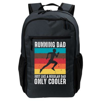 Running Dad Definition Marathon Runner FatherS Day Xc Dad Cute Gift Daily Commute Backpack