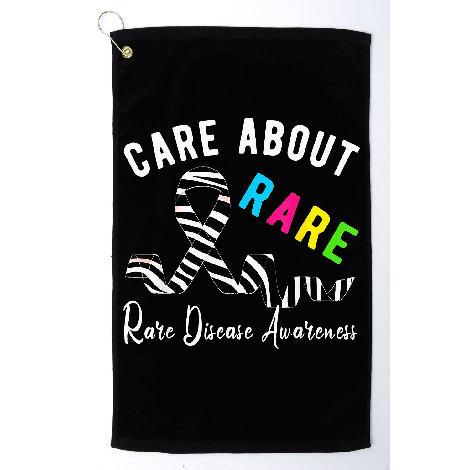Rare Disease Day Care About Rare Disease Awareness Golf Towel
