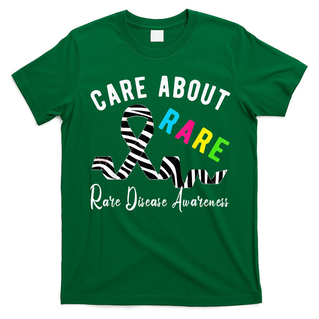 Rare Disease Day Care About Rare Disease Awareness T-Shirt