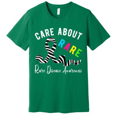 Rare Disease Day Care About Rare Disease Awareness Premium T-Shirt