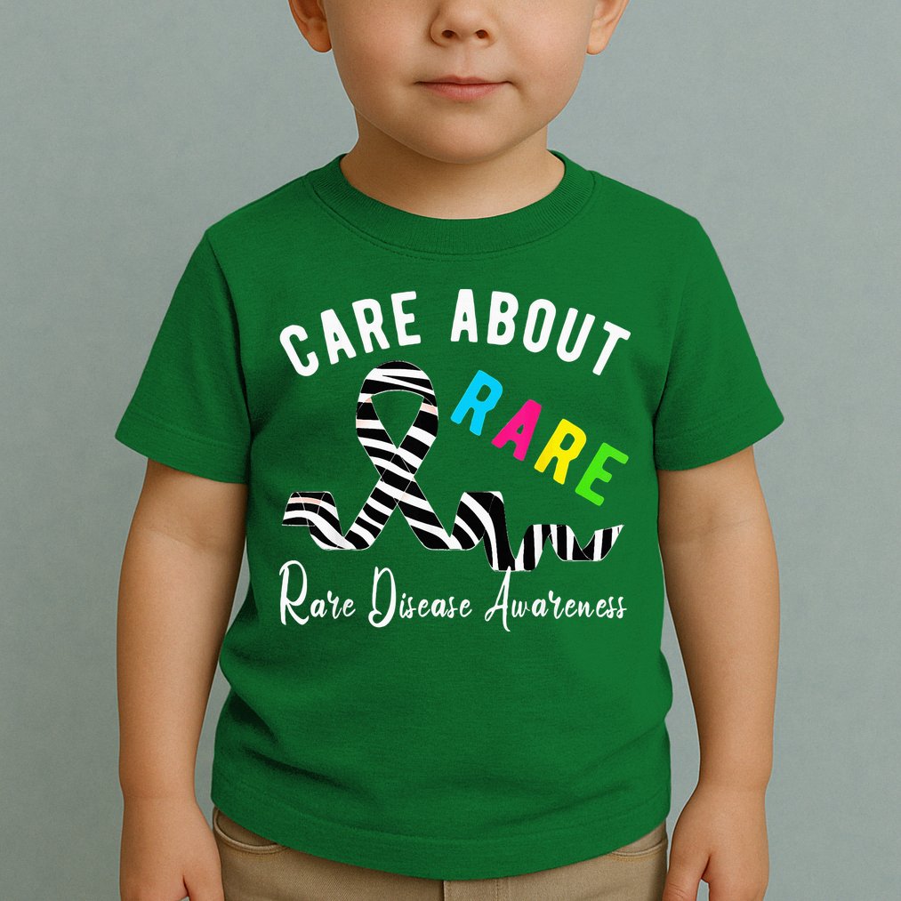 Rare Disease Day Care About Rare Disease Awareness Toddler T-Shirt