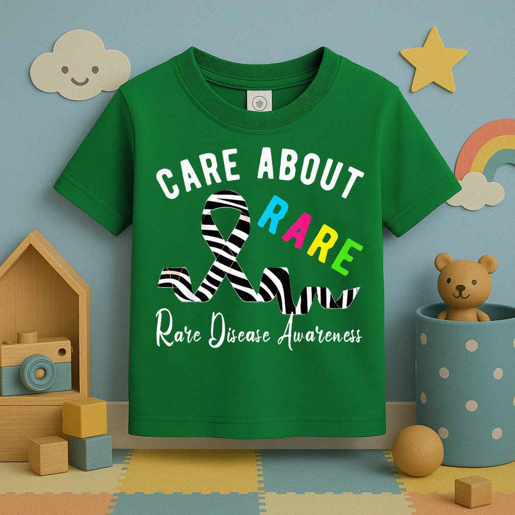 Rare Disease Day Care About Rare Disease Awareness Toddler T-Shirt