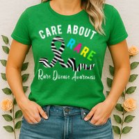 Rare Disease Day Care About Rare Disease Awareness Womens T-Shirt