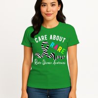 Rare Disease Day Care About Rare Disease Awareness Womens T-Shirt
