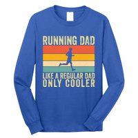 Running Dad Design For Father Day Marathon Runner Great Gift Long Sleeve Shirt