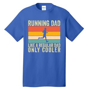 Running Dad Design For Father Day Marathon Runner Great Gift Tall T-Shirt