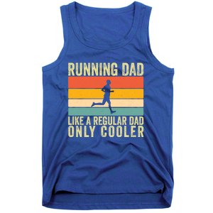 Running Dad Design For Father Day Marathon Runner Great Gift Tank Top