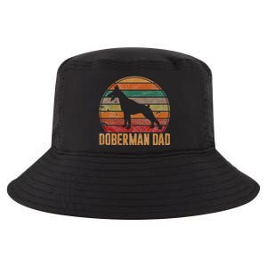 Retro Doberman Dad Gift Dog Owner Pet Pinschers Dobie Father Cool Comfort Performance Bucket Hat