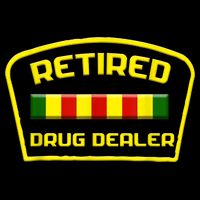 Retired Drug Dealer Funny Recovery  Cooling Performance Crew T-Shirt