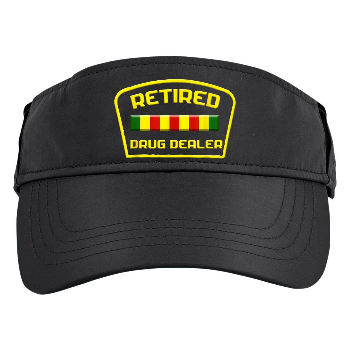 Retired Drug Dealer Funny Recovery  Adult Drive Performance Visor