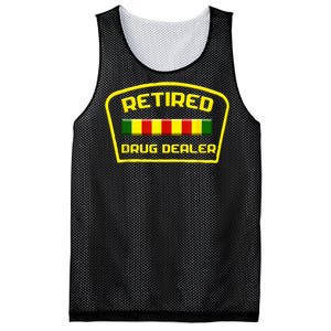 Retired Drug Dealer Funny Recovery  Mesh Reversible Basketball Jersey Tank