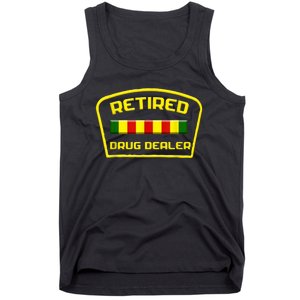 Retired Drug Dealer Funny Recovery  Tank Top