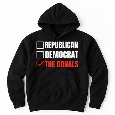 Republican Democrat Donald Trump Hoodie