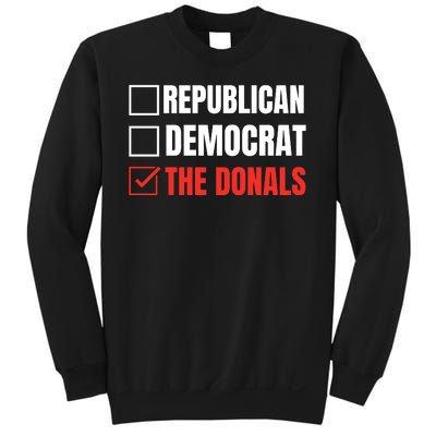 Republican Democrat Donald Trump Sweatshirt