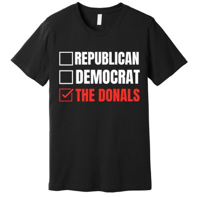 Republican Democrat Donald Trump Premium T-Shirt