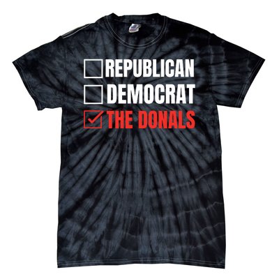 Republican Democrat Donald Trump Tie-Dye T-Shirt