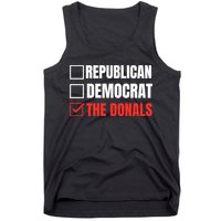 Republican Democrat Donald Trump Tank Top