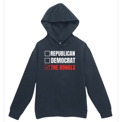 Republican Democrat Donald Trump Urban Pullover Hoodie