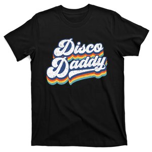 Retro Disco Daddy 60s 70s Party Costume Dad T-Shirt