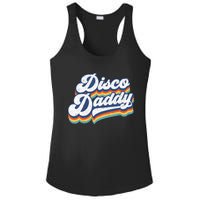 Retro Disco Daddy 60s 70s Party Costume Dad Ladies PosiCharge Competitor Racerback Tank