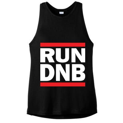 RUN DnB Drum And Bass Ladies PosiCharge Tri-Blend Wicking Tank