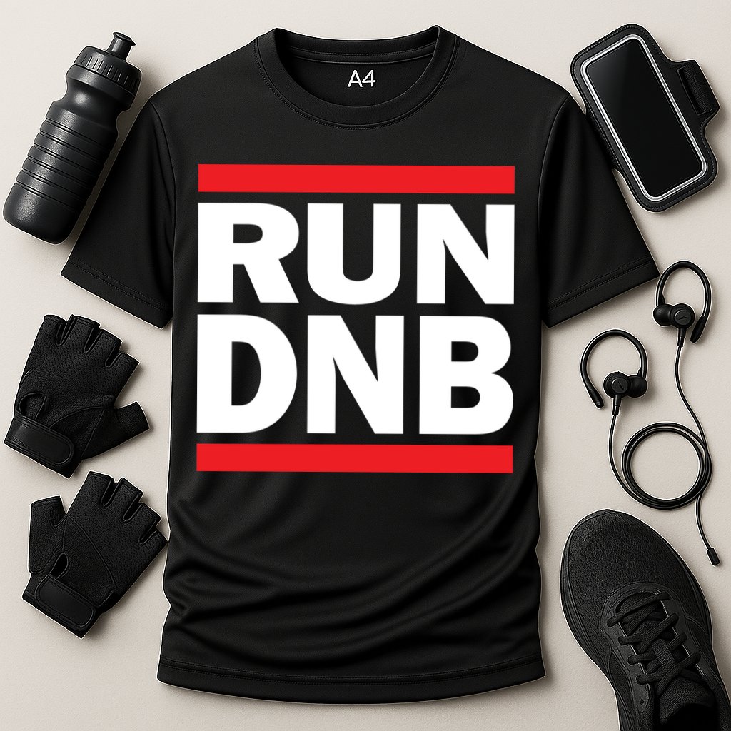 RUN DnB Drum And Bass Performance Shirt