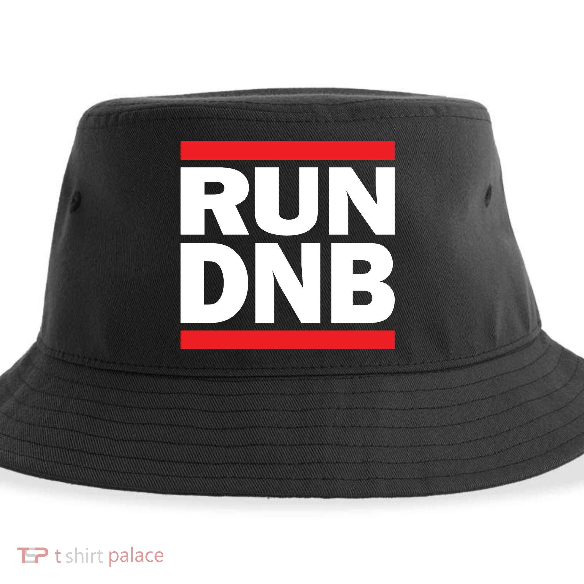 RUN DnB Drum And Bass Sustainable Bucket Hat