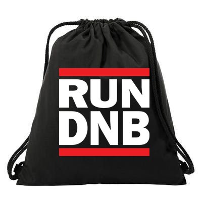 RUN DnB Drum And Bass Drawstring Bag