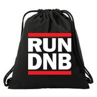 RUN DnB Drum And Bass Drawstring Bag