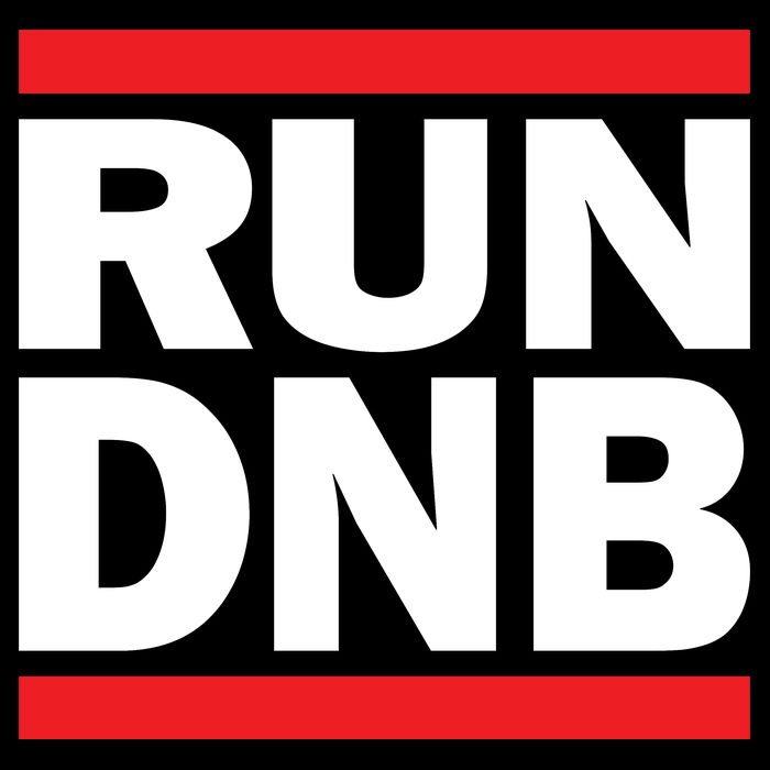 RUN DnB Drum And Bass Drawstring Bag