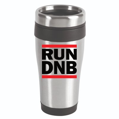 RUN DnB Drum And Bass 16oz Travel Tumbler