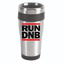 RUN DnB Drum And Bass 16oz Travel Tumbler