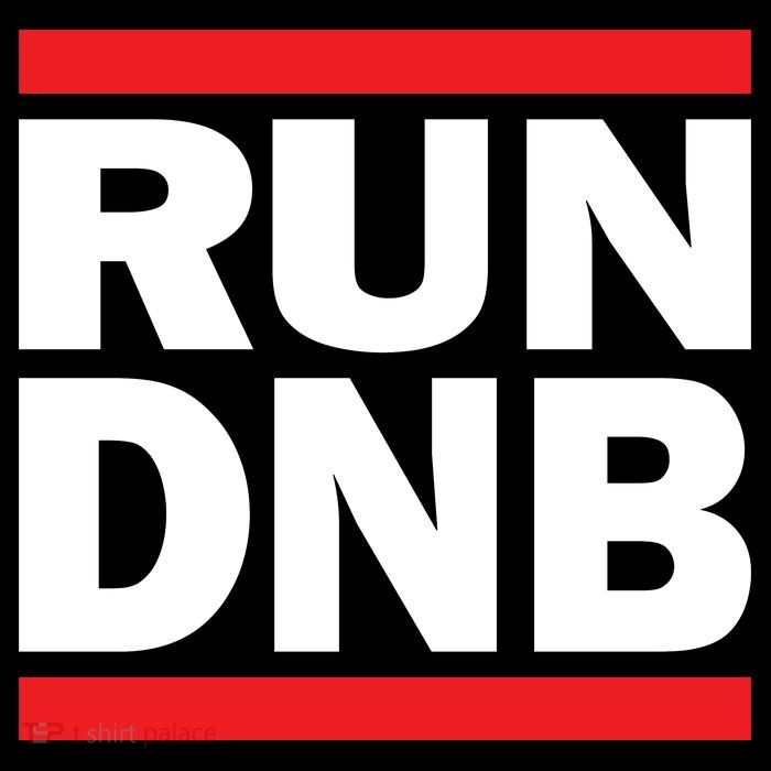 RUN DnB Drum And Bass Womens T-Shirt