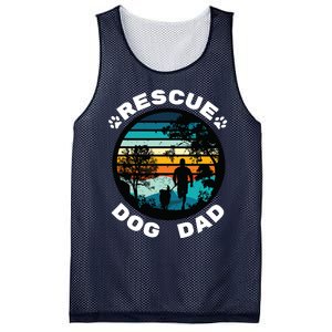 Rescue Dog Dad Trail Dog Trail Running Dog Mesh Reversible Basketball Jersey Tank