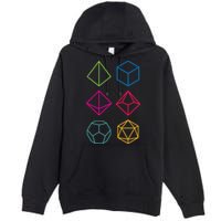 Roll Dungeons & Dragons Line Art Series Premium Pullover Hoodie