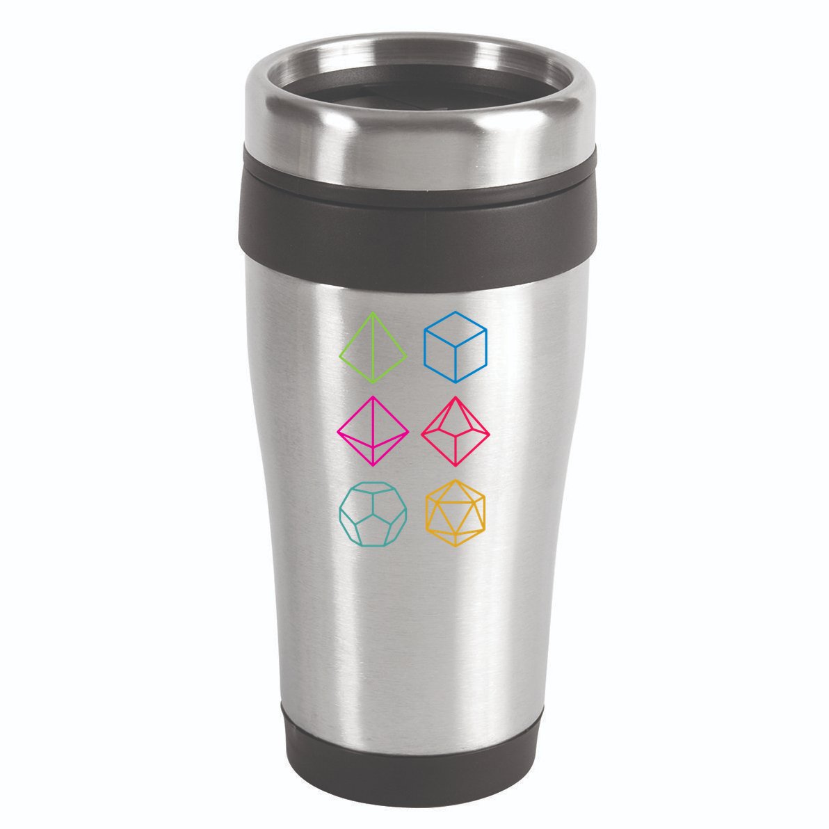 Roll Dungeons & Dragons Line Art Series 16oz Travel Tumbler